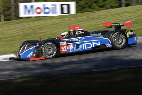 Oreca FLM09 Driven by Ricardo Gonzalez and Luis Diaz in Action