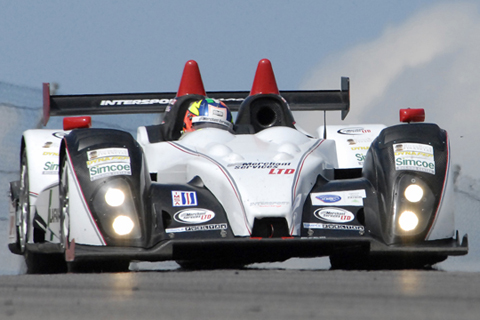 Oreca FLM09 Driven by Kyle Marcelli and Chapman Ducote in Action