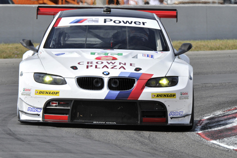 BMW M3 GT Driven by Bill Auberlen and Dirk Werner in Action