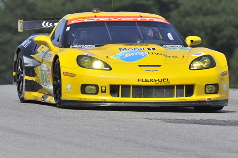 Chevrolet Corvette C6 ZR1 GT Driven by Olivier Beretta and Tommy Milner in Action