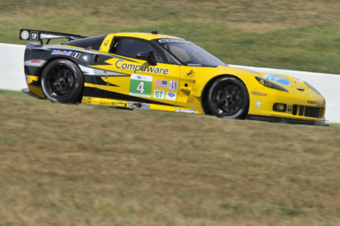 Chevrolet Corvette C6 ZR1 GT Driven by Oliver Gavin and Jan Magnussen in Action