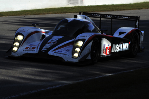 Aston Martin Lola B08 62 Driven by Klaus Graf and Lucas Luhr in Action