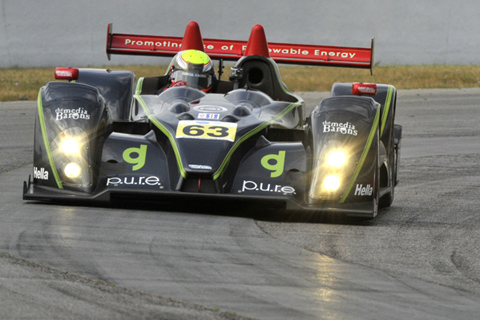 Oreca FLM09 Driven by Eric Lux and Christian Zugel in Action
