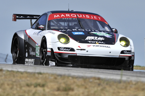 Porsche 911 GT3 RSR Driven by Bryce Miller and Sascha Maassen in Action