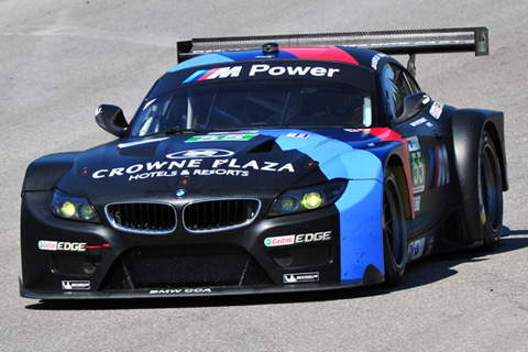 BMW Z4 GT Driven by Bill Auberlen and Maxime Martin in Action