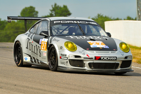 Porsche 911 GT3 Cup GTC Driven by Patrick Dempsey and Andy Lally in Action