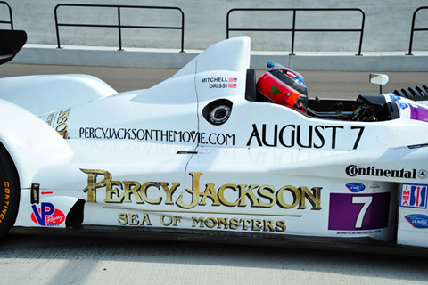 Oreca FLM09 LMPC Driven by Tomy Drissi and Rusty Mitchell in Action