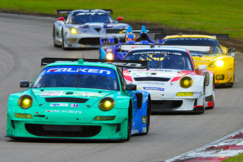 Porsche 911 GT3 RSR GT Driven by Wolf Henzler and Bryan Sellers in Action