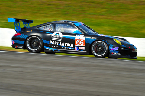 Porsche 911 GT3 Cup GTC Driven by Ben Keating and Damien Faulkner in Action