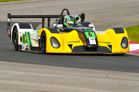 IMSA Lites Driven by Daniel Goldburg in Action