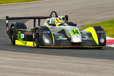 IMSA Lites Driven by Sean Rayhall in Action