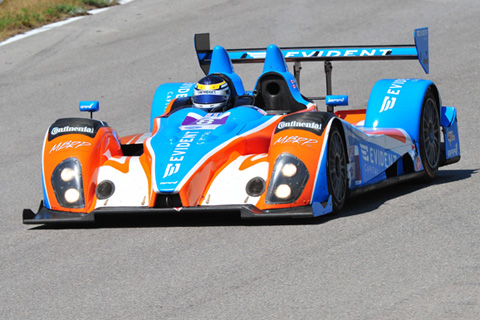 Oreca FLM09 LMPC Driven by Kyle Marcelli and Chris Cumming in Action