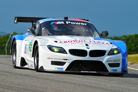 BMW Z4 GT Driven by Dirk Müller and Joey Hand in Action