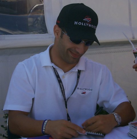 Tony Kanaan at Autograph Session