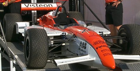 Roberto Moreno's Visteon Car