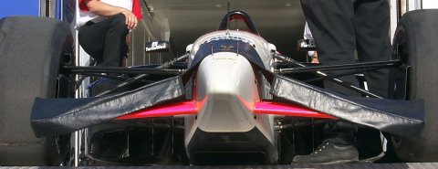 Underside of Champ Car