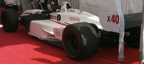 Unsponsored Jimmy Vasser's Car