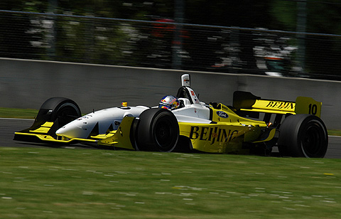 A.J. Allmendinger in Action