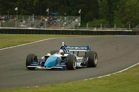 A.J. Allmendinger in Action