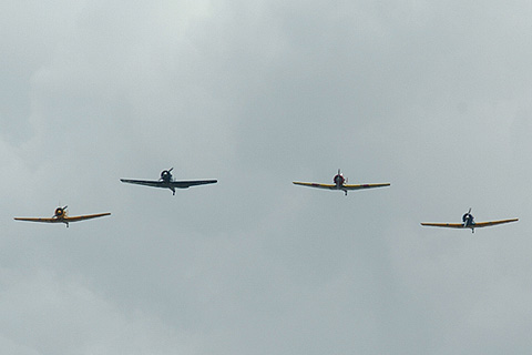 Squadron Flyover