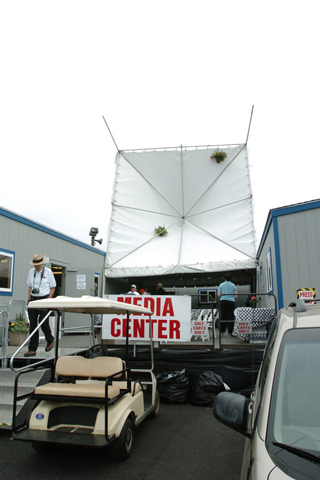 The Media Center Roof Blown Off