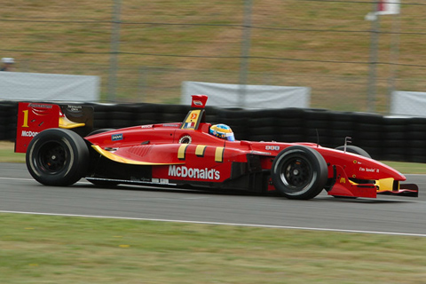 Sebastien Bourdais in Action