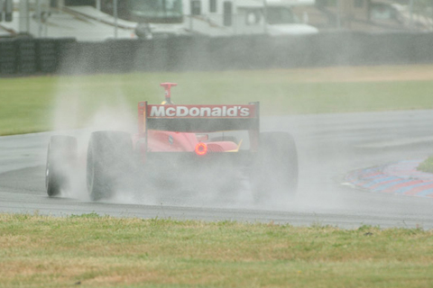 Sebastien Bourdais in the Rain