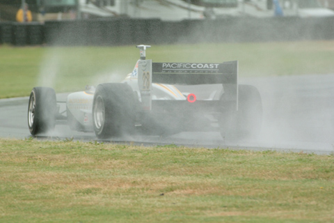 Ryan Dalziel in the Rain