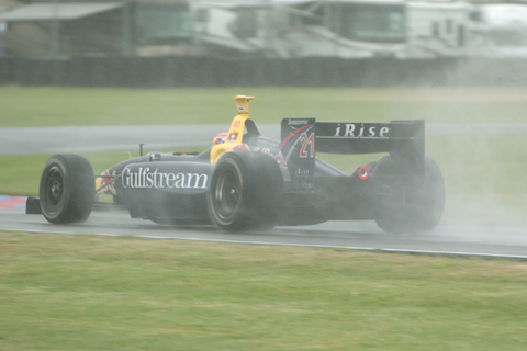 Neel Jani in the Rain