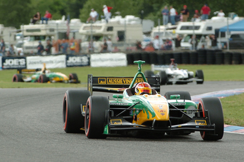 Simon Pagenaud in Action