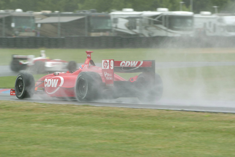 Justin Wilson in the Rain