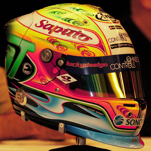 Alex Tagliani Helmet