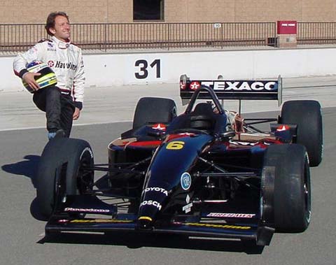 Cristiano da Matta Standing by Car