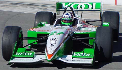 Dario Franchitti In Car