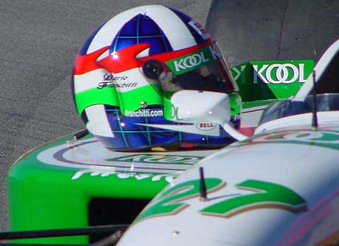 Dario Franchitti's Helmet