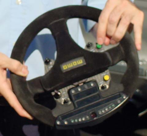 Steering Wheel Closeup