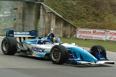 A.J. Allmendinger in Action