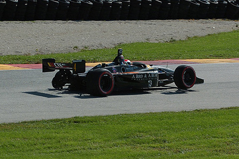 Nelson Philippe Missing Left Rear Wheel