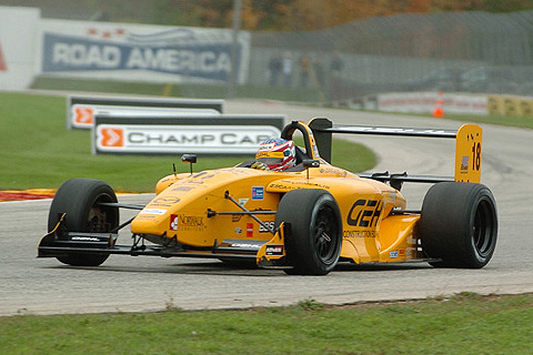 Graham Rahal in Action