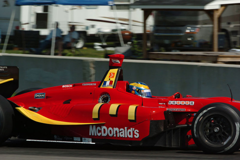 Sebastien Bourdais in Action