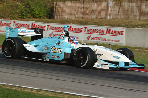 Graham Rahal in Action