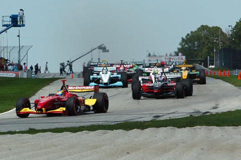 Sebastien Bourdais Gets Jump At Start