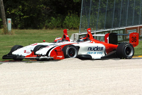 J.R. Hildebrand and Kevin Lacroix Battle