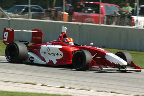 James Hinchcliffe in Action