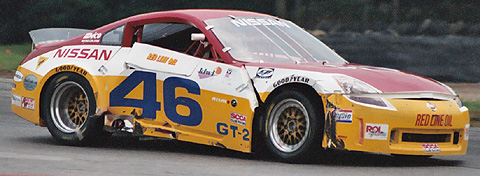 Winner James Goughary, Sr. in GT2 Race