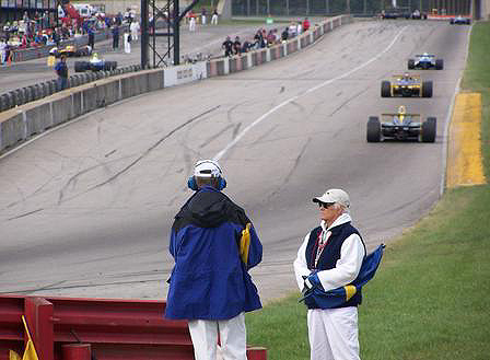 Corner Workers At Last Station