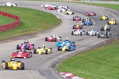 Start of the F500 Race