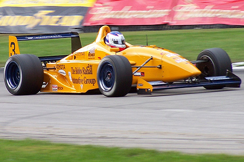 FA Winner Graham Rahal in Action