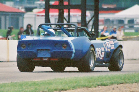 Boris Tirpack in GT1 1968 Corvette