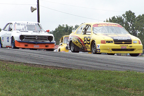 PA/Radio Announcer Rusty Bell in GTL in Toyota Tercel